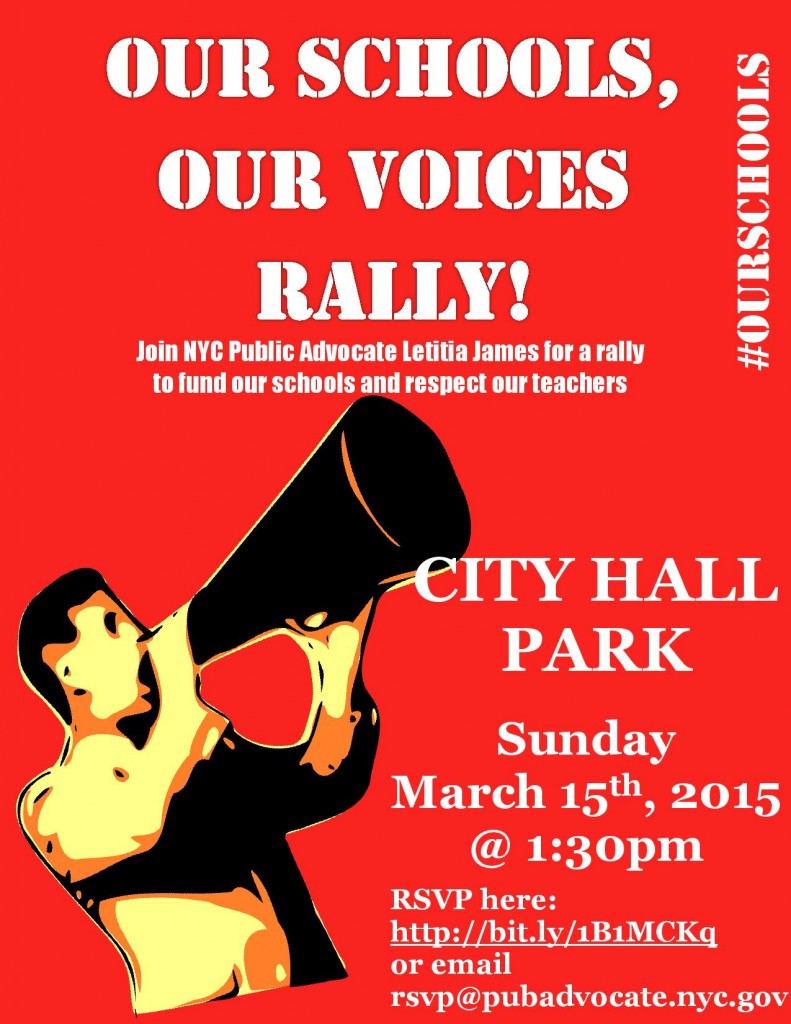 Rally Sunday March 15, 2015