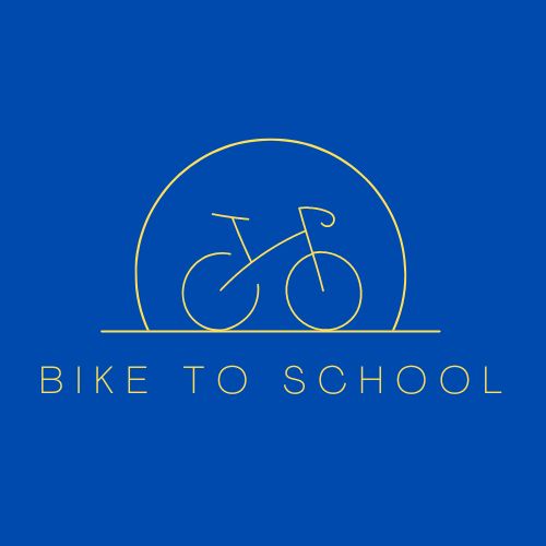 Bike to school graphic